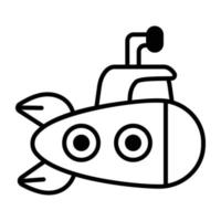 Trendy Submarine Concepts vector