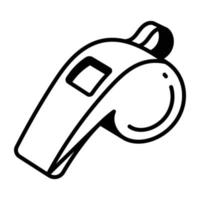 Trendy Whistle Concepts vector