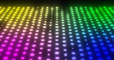 Abstract background of colorful flashing dots photo