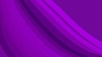 Purple gradient abstract background. Wavy lines video