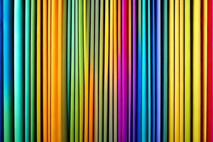 Rainbow colored paper cut arrange for beautiful background backdrop. Paper art rainbow paper fold and cut background with 3d effect, vibrant colors, vector illustration and design material element. photo