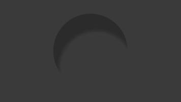 buio geometrico astratto sfondo con nero rotante cerchio video