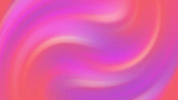 Abstract pink mesh gradient background. Red and orange swirl backdrop video