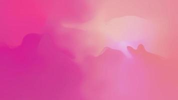 Abstract pink liquid gradient background. Purple and orange mesh colors video