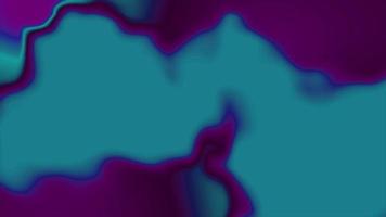 bleu violet abstrait liquide Contexte 4k video