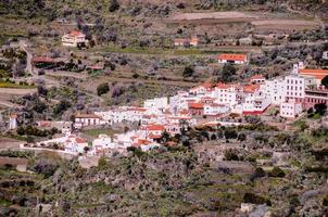 Aerial city view photo