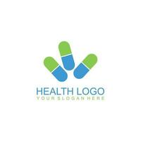 health logo vector illustration design template