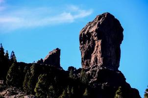 Scenic rocky landscape photo