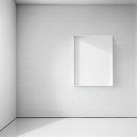 Large spacious bright white studio - image photo