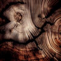 Texture cut cut sequoia tree background - image photo