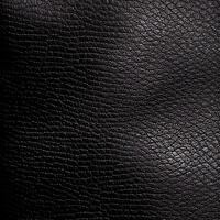 Black expensive genuine premium leather - image photo