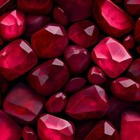 Red ruby stone texture background - image photo