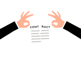 Business contract termination png
