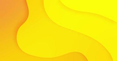 Yellow gradient motion design background layers video