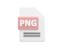 File icon 3d rendering vector illustration transparent element