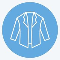 Icon Jacket. related to Black Friday symbol. shopping. simple illustration vector