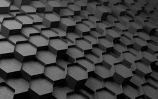 3d hexagon background with texture photo