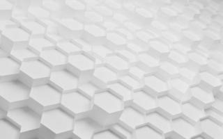 3d hexagon background with texture photo