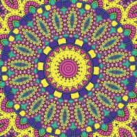 A colorful background with a pattern of flowers and leaves vector