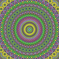 A colorful background with a pattern of green yellow and pink colors vector