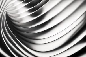 resumen cromo ola curva moderno en un lujo plata antecedentes foto