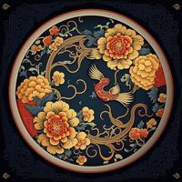 Chinese traditional pattern photo
