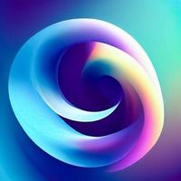 Abstract Shape Background With Gradient Colors photo