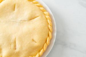 Toddy palm pies on plate photo