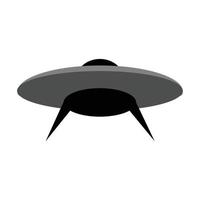 UFO icon vector