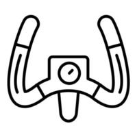 Aeroplane Steering Wheel vector icon