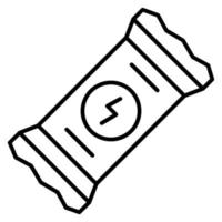 Energy Bar vector icon