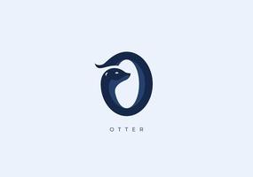 OTTER O MONOGRAM, VECTOR LOGO