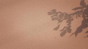 textura transparente de pared de cemento blanco una superficie áspera y sombra de hoja, con espacio para texto, para un fondo foto