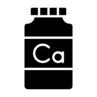 Calcium vector icon