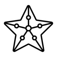 Starfish vector icon