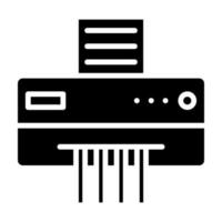 Paper Shredder vector icon