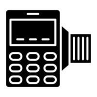 Pos Terminal vector icon