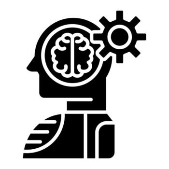 icono de vector de algoritmo