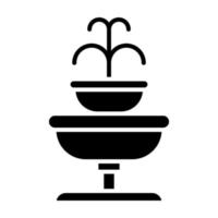 Fountain vector icon