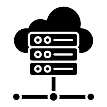Cloud Storage vector icon