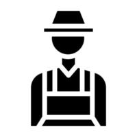 Farmer vector icon