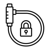 Lock vector icon