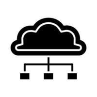 Cloud Connection vector icon