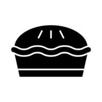 Pie vector icon