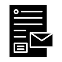 Stationery vector icon