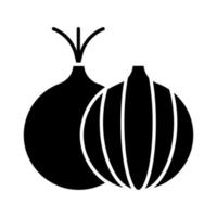 Onion vector icon