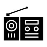 Radio vector icon