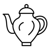 Teapot vector icon