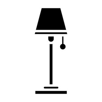 Lamp vector icon