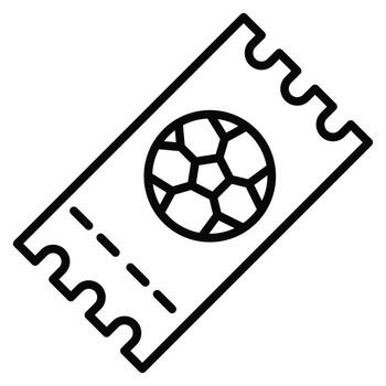 Tickets vector icon